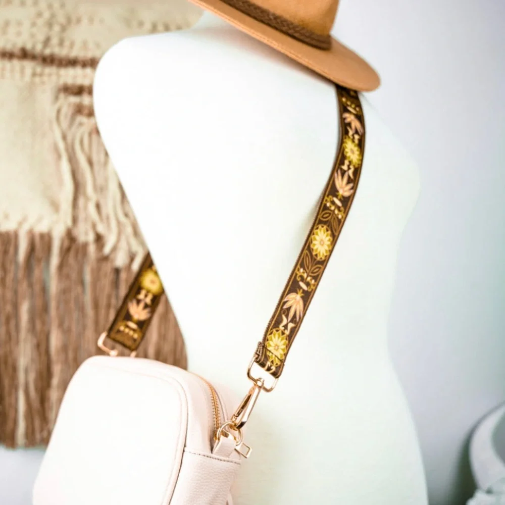 Vegan Leather, Guitar Strap, Cross Body - Picture 4 of 4